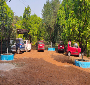 Resort with parking space in thane